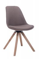 Besucherstuhl Troyes Stoff Square natura (eiche) taupe Besucherstuhl Troyes Stoff Square natura (eiche) taupe