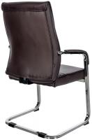 2er Set Besucherstuhl Hobart braun 
