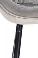 Barhocker Gibson Samt grau Barhocker Gibson Samt grau