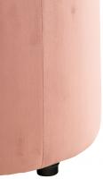 Sitzhocker Pantin Samt pink 
