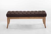 Sitzbank Ramses Stoff antik-hell 120 braun Sitzbank Ramses Stoff antik-hell 120 braun