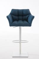 Barhocker Damaso W Stoff blau Barhocker Damaso W Stoff blau