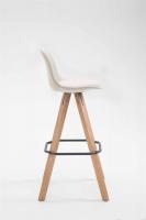Barhocker Franklin Stoff Square Natura (eiche) creme Barhocker Franklin Stoff Square Natura (eiche) creme