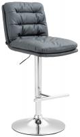 Barhocker Damar Kunstleder chrom grau Barhocker Damar Kunstleder chrom grau