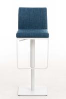 Barhocker Panama W Stoff blau 