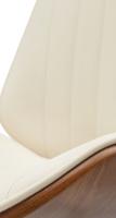 2er Set Barhocker Nova Kunstleder walnuss/creme 2er Set Barhocker Nova Kunstleder walnuss/creme