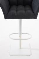 Barhocker Damaso W Stoff dunkelgrau Barhocker Damaso W Stoff dunkelgrau