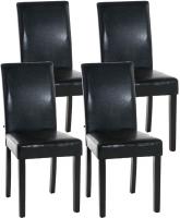 4er Set Esszimmerstuhl Ina schwarz schwarz 4er Set Esszimmerstuhl Ina schwarz schwarz
