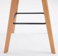 2er Set Barhocker Metz Kunststoff natura grau 2er Set Barhocker Metz Kunststoff natura grau