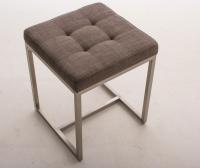 Sitzhocker Barci STOFF grau 