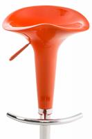 2er Set Barhocker Saddle orange 