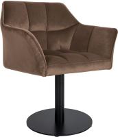 Lounger Damaso Samt braun 