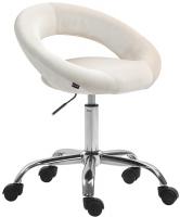 Arbeitshocker Olinda Samt creme Arbeitshocker Olinda Samt creme