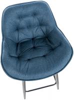 2er Set Barhocker Gibson Stoff blau 2er Set Barhocker Gibson Stoff blau