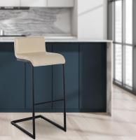 Barhocker Newport Kunstleder B creme 