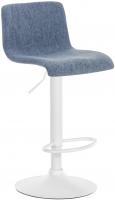 Barhocker Hoover Stoff W blau 