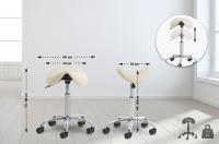 2er Set Arbeitshocker Reno Kunstleder creme 2er Set Arbeitshocker Reno Kunstleder creme
