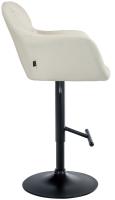 Barhocker Natoma Kunstleder schwarz creme Barhocker Natoma Kunstleder schwarz creme