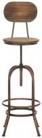 2er Set Barhocker Pino, Holz bronze 2er Set Barhocker Pino, Holz bronze