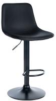 Barhocker Divo Kunstleder schwarz schwarz Barhocker Divo Kunstleder schwarz schwarz