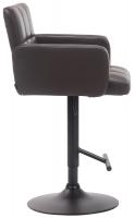 Barhocker Los Angeles schwarz braun Barhocker Los Angeles schwarz braun