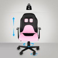 Kinder Bürostuhl Fun schwarz/pink Kinder Bürostuhl Fun schwarz/pink