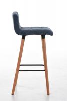 2er Set Barhocker Lincoln Stoff natura blau 2er Set Barhocker Lincoln Stoff natura blau