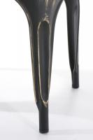 Stuhl Benedikt antik schwarz-gold Stuhl Benedikt antik schwarz-gold