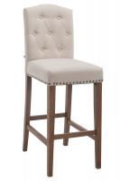 Barhocker Louise Stoff antik-hell creme Barhocker Louise Stoff antik-hell creme