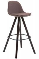 Barhocker Franklin Stoff Square Cappuccino (eiche) braun Barhocker Franklin Stoff Square Cappuccino (eiche) braun