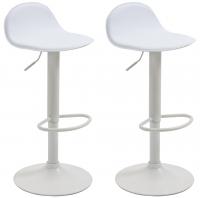 2er Set Barhocker Lana V2 weiß weiß 2er Set Barhocker Lana V2 weiß weiß