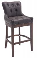 Barhocker Lakewood Echtleder, Antik braun Barhocker Lakewood Echtleder, Antik braun