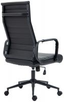 Bürostuhl Kolumbus Echtleder schwarz/schwarz Bürostuhl Kolumbus Echtleder schwarz/schwarz