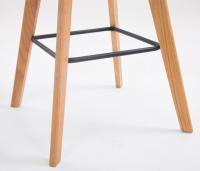 2er Set Barhocker Metz Kunststoff natura grau 2er Set Barhocker Metz Kunststoff natura grau