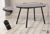 Couchtisch Velva schwarz Couchtisch Velva schwarz
