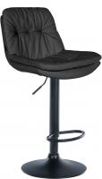 Barhocker Laurel Kunstleder schwarz schwarz 