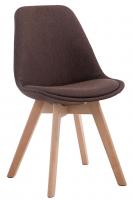 Besucherstuhl Borneo V2 Stoff natura (eiche) braun Besucherstuhl Borneo V2 Stoff natura (eiche) braun