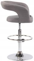 Barhocker Jaen Stoff grau Barhocker Jaen Stoff grau