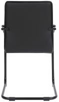 2er Set Besucherstühle Tira Kunstleder schwarz/schwarz 2er Set Besucherstühle Tira Kunstleder schwarz/schwarz