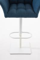 Barhocker Damaso W Stoff blau Barhocker Damaso W Stoff blau