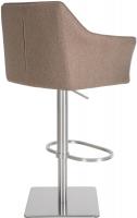 Barhocker Damaso E Filz taupe 