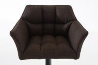 Barhocker Damaso B Stoff braun Barhocker Damaso B Stoff braun