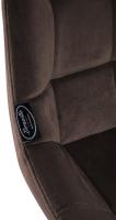 Barhocker Weston Samt braun Barhocker Weston Samt braun