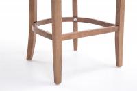 Barhocker Lakewood Stoff, Antik-hell schwarz 