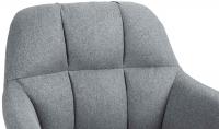 Barhocker Natoma Stoff chrom grau Barhocker Natoma Stoff chrom grau