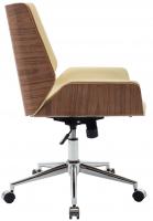 Bürostuhl Zwolle Kunstleder walnuss/creme Bürostuhl Zwolle Kunstleder walnuss/creme