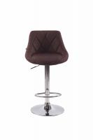 2er Set Barhocker Lazio Stoff braun 2er Set Barhocker Lazio Stoff braun