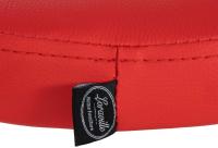 2er Set Barhocker Ponte Kunstleder weiß rot 2er Set Barhocker Ponte Kunstleder weiß rot