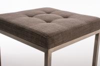 Sitzhocker Barci STOFF grau 