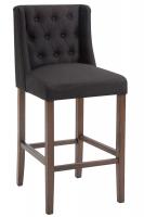 Barhocker Cassandra Stoff Antik-dunkel schwarz Barhocker Cassandra Stoff Antik-dunkel schwarz